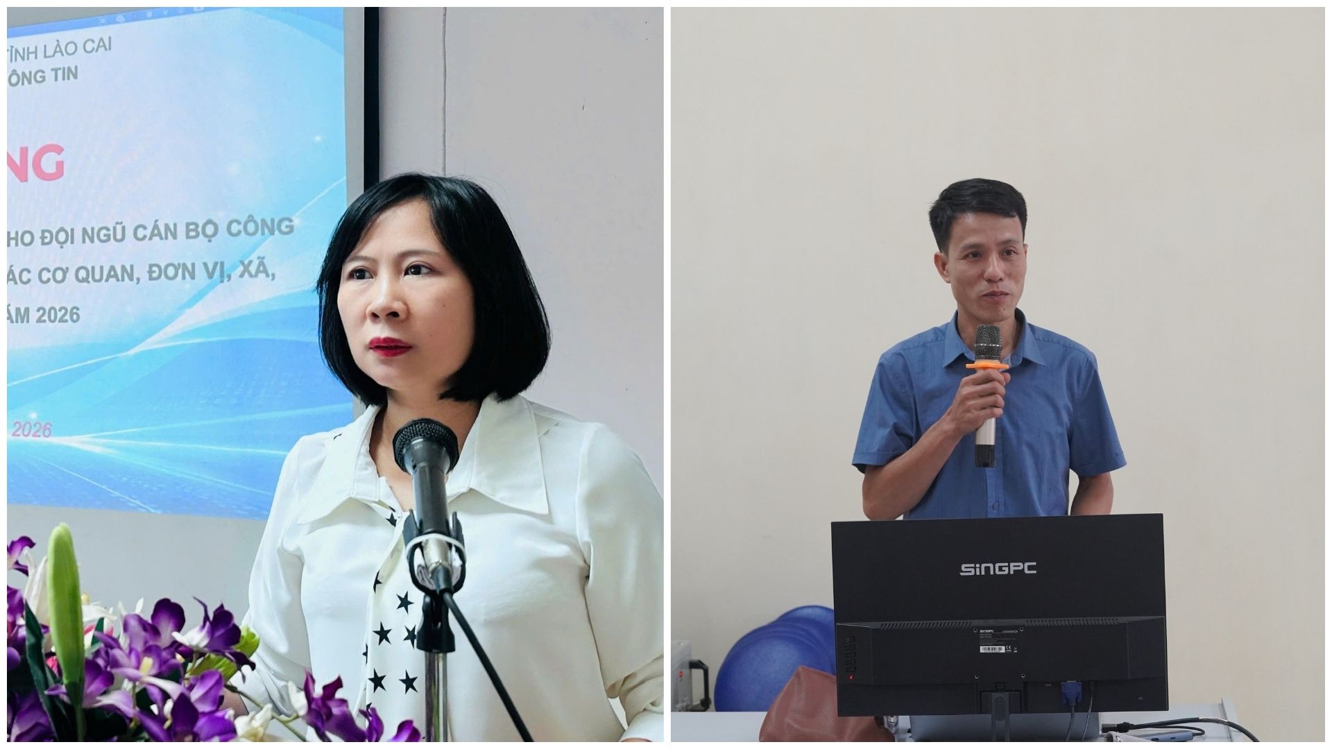 rung tâm Công nghệ thông tin tỉnh Lào Cai khai giảng đồng thời hai lớp tập huấn nâng cao kiến thức, kỹ năng chuyển đổi số năm 2026 Sáng ngày 0672026, Trung tâm Công nghệ thông tin tỉnh Lào Cai tổ .jpg